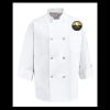 Eight Pearl Button Chef Coat - Tall Sizes Thumbnail