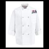 Eight Pearl Button Chef Coat - Tall Sizes Thumbnail