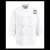 Eight Pearl Button Chef Coat - Tall Sizes Thumbnail