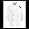 Eight Pearl Button Chef Coat - Tall Sizes Thumbnail