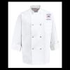 Eight Pearl Button Chef Coat - Tall Sizes Thumbnail
