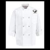 Eight Pearl Button Chef Coat - Tall Sizes Thumbnail