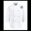 Eight Pearl Button Chef Coat - Tall Sizes Thumbnail
