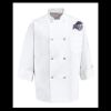 Eight Pearl Button Chef Coat - Tall Sizes Thumbnail