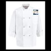 Eight Pearl Button Chef Coat - Tall Sizes Thumbnail