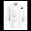Eight Pearl Button Chef Coat - Tall Sizes Thumbnail