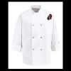 Eight Pearl Button Chef Coat - Tall Sizes Thumbnail