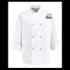 Eight Pearl Button Chef Coat - Tall Sizes Thumbnail