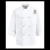 Eight Pearl Button Chef Coat - Tall Sizes Thumbnail