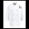 Eight Pearl Button Chef Coat - Tall Sizes Thumbnail
