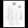Eight Pearl Button Chef Coat - Tall Sizes Thumbnail