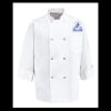 Eight Pearl Button Chef Coat - Tall Sizes Thumbnail