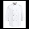 Eight Pearl Button Chef Coat - Tall Sizes Thumbnail