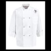 Eight Pearl Button Chef Coat - Tall Sizes Thumbnail