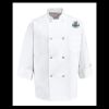 Eight Pearl Button Chef Coat - Tall Sizes Thumbnail