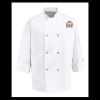Eight Pearl Button Chef Coat - Tall Sizes Thumbnail