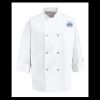 Eight Pearl Button Chef Coat - Tall Sizes Thumbnail