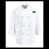 Eight Pearl Button Chef Coat - Tall Sizes Thumbnail