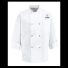 Eight Pearl Button Chef Coat - Tall Sizes Thumbnail
