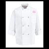 Eight Pearl Button Chef Coat - Tall Sizes Thumbnail