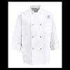 Eight Pearl Button Chef Coat - Tall Sizes Thumbnail
