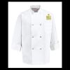 Eight Pearl Button Chef Coat - Tall Sizes Thumbnail