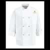 Eight Pearl Button Chef Coat - Tall Sizes Thumbnail