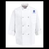 Eight Pearl Button Chef Coat - Tall Sizes Thumbnail